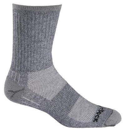 Wrightsock Escape - Crew Socks Ash Twist Grey