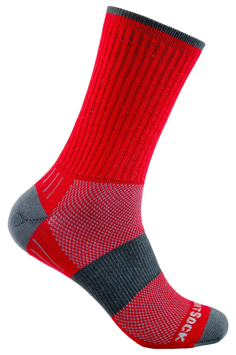 Wrightsock Escape - Crew Socks Red