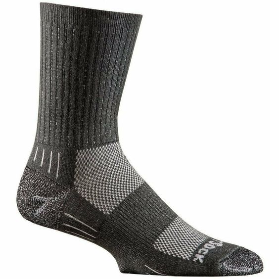 Wrightsock Escape Silver Hike - Crew Socks Steel Gray