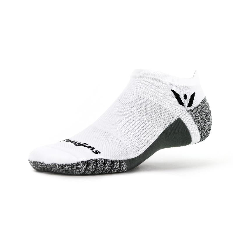 Swiftwick Flite XT Zero Tab - No Show Socks White