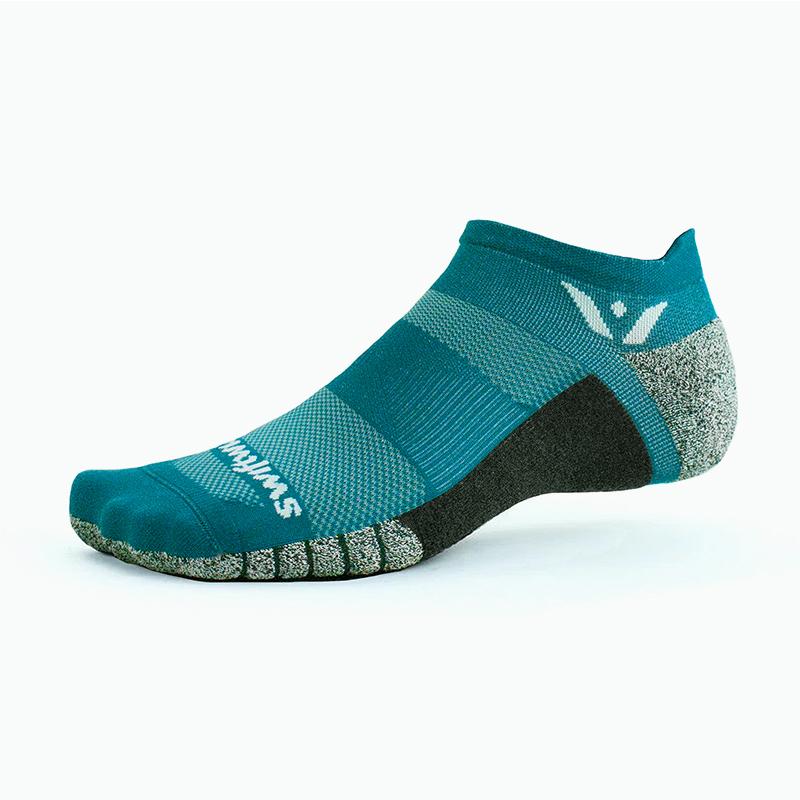 Swiftwick Flite XT Zero Tab - No Show Socks Teal