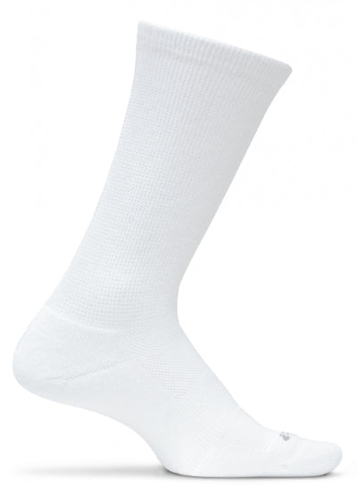 Feetures Therapeutic Cushion - Crew Socks White