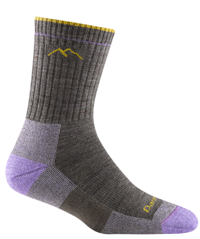 Darn Tough Women's Hiker Midweight - Micro Crew Socks Taupe