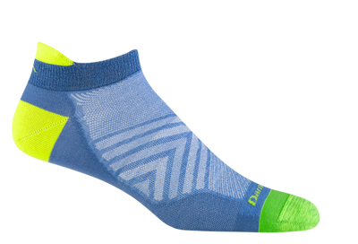 Darn Tough Men's Run Ultra-Lightweight - No Show Tab Socks Surf