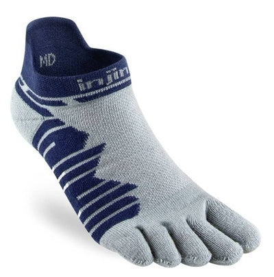 Injinji Ultra Run - No Show Socks Cobalt