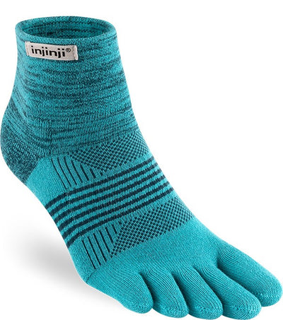 Injinji Trail Midweight Women's - Mini Crew Socks Calypso