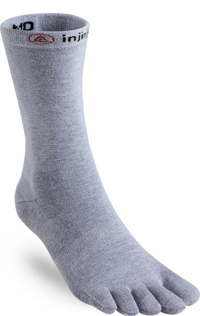 Injinji Liner CoolMax - Crew Socks Gray