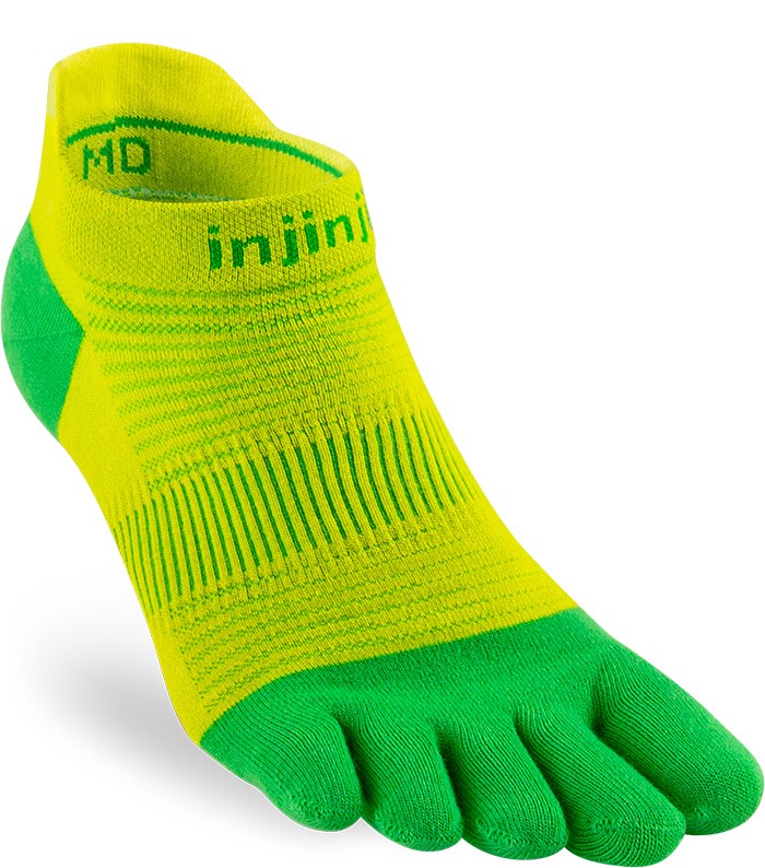 Injinji Run Lightweight - No Show Socks Clover