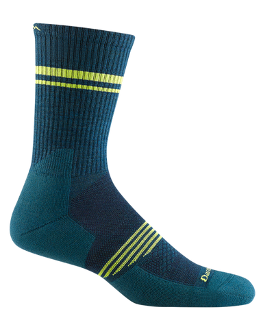 Darn Tough Men's Element Lightweight Athletic - Micro Crew Socks Dark Teal