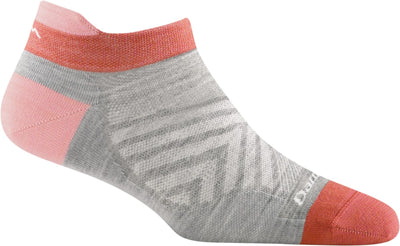 Darn Tough Women's Run Ultra-Lightweight - No Show Tab Socks Ash